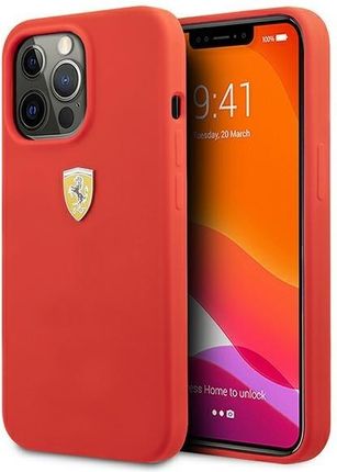 Ferrari Fessihcp13Xre Iphone 13 Pro Max 6 7" Czerwony Red Hardcase Silicone