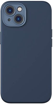 Zestaw ochronny Baseus Liquid Silica etui i szkło hartowane do iPhone 14 Plus (niebieski)