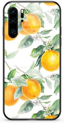 Etui Szklane Huawei P30 Pro Pomarańcze