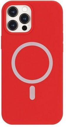 Mercury Magsafe Silicone Iphone 12 Mini 5 4" Czerwony Red
