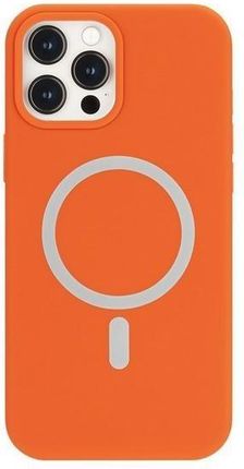 Mercury Magsafe Silicone Iphone 12 Pro Max 6 7" Pomarańczowy Orange