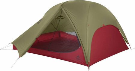 Msr Freelite 3 Person Ultralight Backpacking Tent Green Red