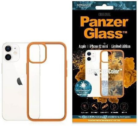 Panzerglass Clearcase Iphone 12 Mini Orange Ab