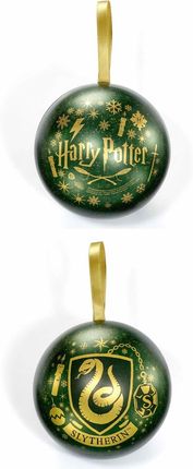 Dekoracja Świąteczna Harry Potter- Slytherin Z Zawieszką W Środku