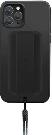 Uniq Etui Heldro Iphone 12 Pro Max 6 7" Czarny Midnight Black Antimicrobial