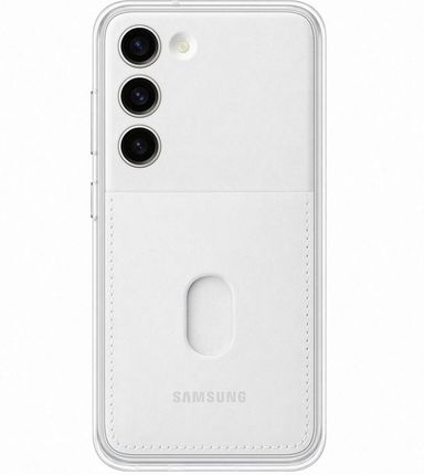 Samsung Frame Cover Etui Galaxy S23 Pokrowiec Z Wymiennymi Pleckami Białe