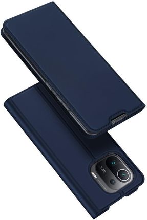 Duxducis Dux Ducis Skin Pro Kabura Etui Pokrowiec Z Klapką Xiaomi Mi 11 Niebieski