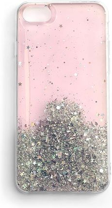 Wozinsky Star Glitter Błyszczące Etui Pokrowiec Z Brokatem Samsung Galaxy M51 Różowy