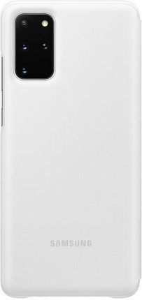 Samsung Led View Cover Etui Pokrowiec Z Wyświetlaczem Galaxy S20 Plus Biały Ef Ng985Pwe