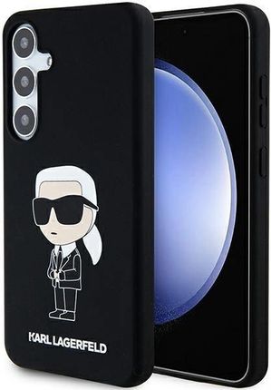 Karl Lagerfeld Etui Silicone Ikonik Na Samsung Galaxy S24 Czarne