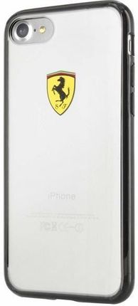 Ferrari Hardcase Fehcp7Bk Iphone 7 8 Se 2020 Black Transparent Racing Shield