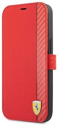 Ferrari Fesaxflbkp13Sre Iphone 13 Mini 5 4" Czerwony Red Book On Track Carbon Stripe