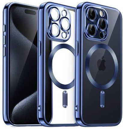 Nexeri Etui Iphone 13 Pro Magsafe Case Niebieskie