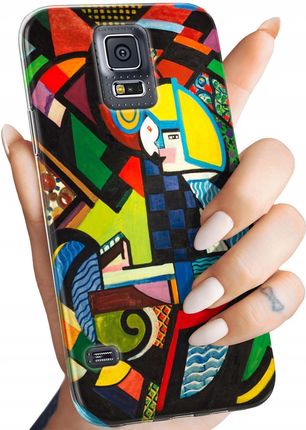 Etui Do Samsung Galaxy S5 S5 Neo Kubizm Abstrakcjonizm Geometria