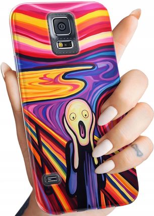 Etui Do Samsung Galaxy S5 S5 Neo Krzyk Munch Edvard Scream Obudowa