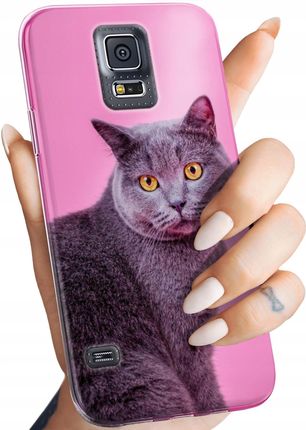Etui Do Samsung Galaxy S5 S5 Neo Koty Kotki Kociaki Obudowa Case