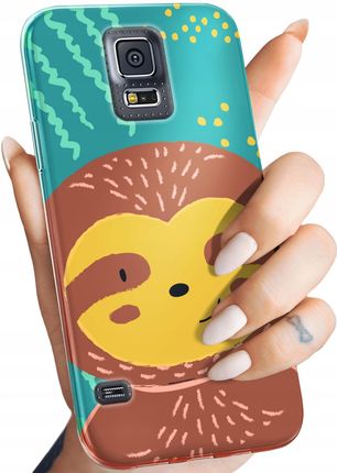 Etui Do Samsung Galaxy S5 S5 Neo Leniwiec Śmieszne Obudowa Case