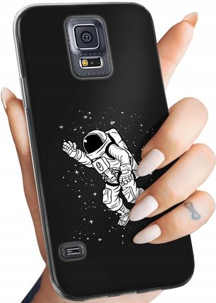 Etui Do Samsung Galaxy S5 S5 Neo Astronauta Kosmonauta Rakieta Case