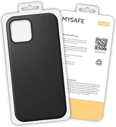 Mysafe Etui Skin Iphone 13 Mini Czarny Pudełko