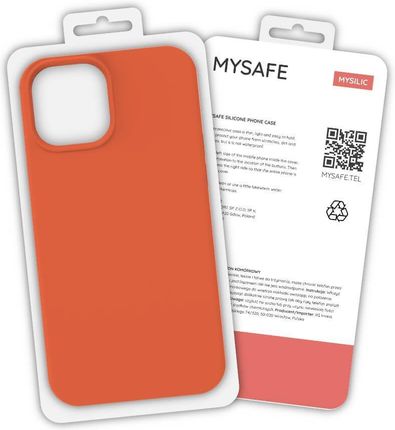 Mysafe Etui Silikonowe Iphone 11 Pro Pomarańczowy Pudełko
