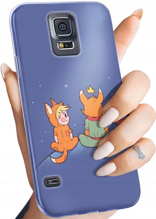 Etui Do Samsung Galaxy S5 S5 Neo Mały Książę Lisek Róża Planeta