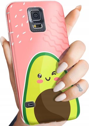 Etui Do Samsung Galaxy S5 S5 Neo Awokado Avocado Owoc Obudowa Case