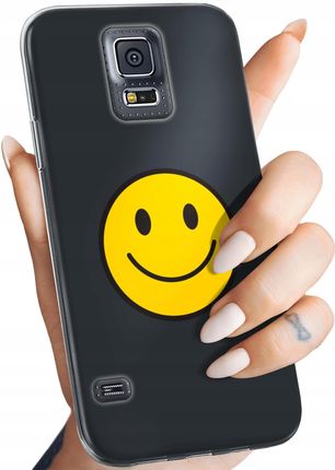 Etui Do Samsung Galaxy S5 S5 Neo Uśmiech Smile Emoji Obudowa Case