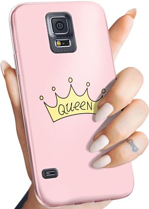 Etui Do Samsung Galaxy S5 S5 Neo Księżniczka Queen Princess Obudowa