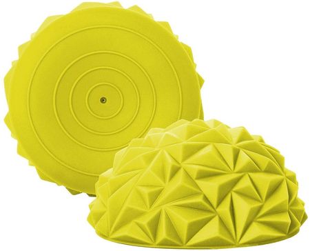 Springos Piłka Sensoryczna Do Ćwiczeń Równowagi Z Kolcami Żółta