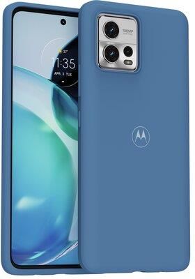 Etui Motorola Soft Do Moto G72 Niebieski