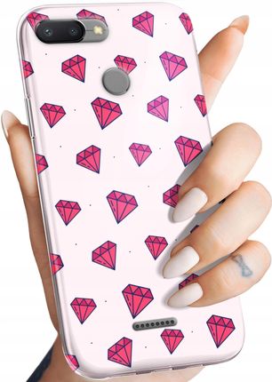 Etui Do Xiaomi Redmi 6 Cyrkonie Diamenty Kryształy Obudowa Pokrowiec