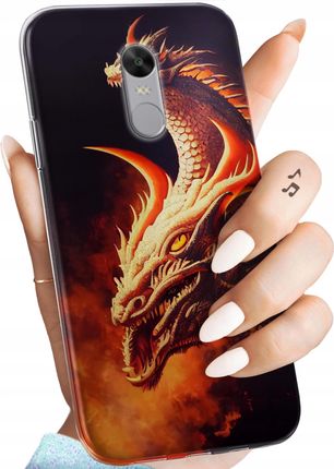 Etui Do Xiaomi Redmi Note 4 4X Smoki Dragon Taniec Smoków Obudowa