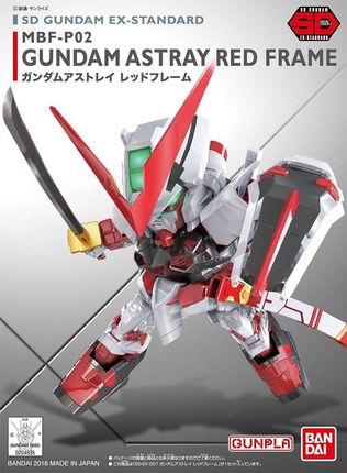 Bandai Gundam Sd Gundam Ex Standard Gundam Astray Red Frame Model Kit