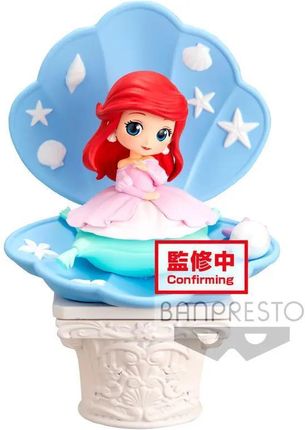 Bandai Figura Ariel Ver A Pink Dress Style Disney Characters Q Posket 12Cm