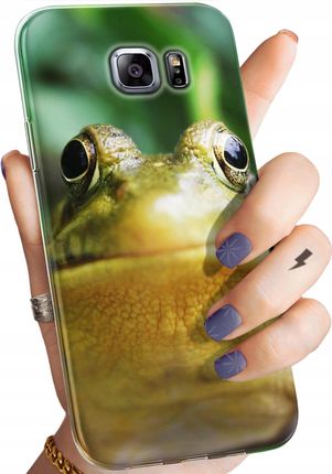 Etui Do Samsung Galaxy S6 Edge Żabka Żaba Frog Obudowa Pokrowiec