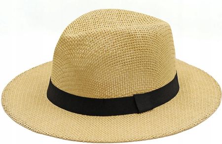Letni kapelusz damski męski beżowy Panama 26 Pako Jeans