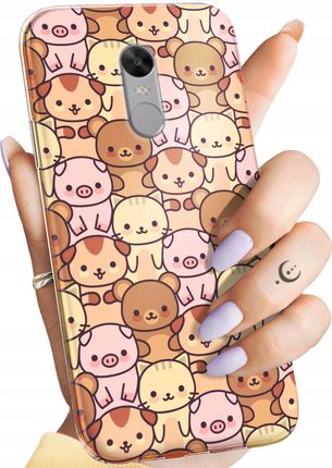 Etui Do Xiaomi Redmi Note 4 4X Zwierzęta Pieski Kotki Lamy Domowe