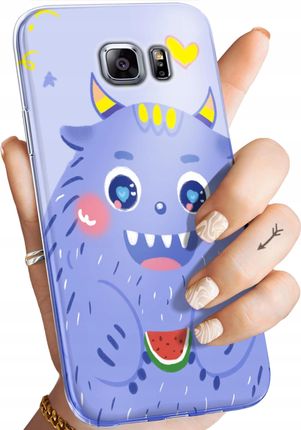 Etui Do Samsung Galaxy S6 Edge Potwory Potwór Monster Obudowa Case