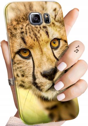 Etui Do Samsung Galaxy S6 Edge Gepard Cętki Panterka Obudowa Case