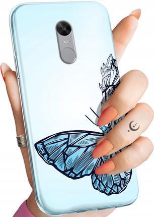 Etui Do Xiaomi Redmi Note 4 4X Motyle Butterfly Barwne Obudowa Case