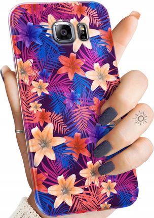 Etui Do Samsung Galaxy S6 Edge Tropic Tropikalne Tropiki Egzotyka
