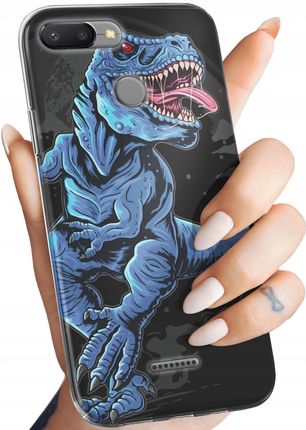 Etui Do Xiaomi Redmi 6 Dinozaury Reptilia Prehistoryczne Obudowa Case