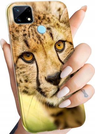 Etui Do Realme 7I Global Gepard Cętki Panterka Obudowa Pokrowiec Case