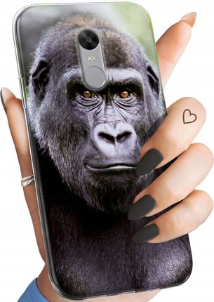 Etui Do Xiaomi Redmi Note 4 4X Małpki Małpa Nosacz Obudowa Case