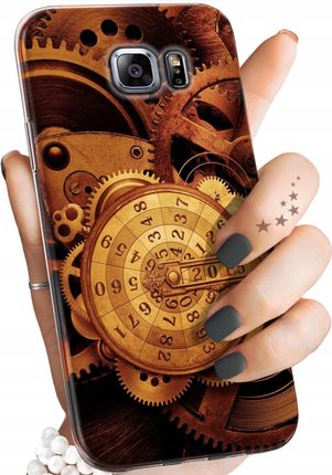Etui Do Samsung Galaxy S6 Edge Zegary Czas Zegarmistrz Obudowa Case