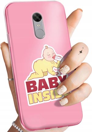 Etui Do Xiaomi Redmi Note 4 4X Ciążowe Pregnant Baby Shower Obudowa