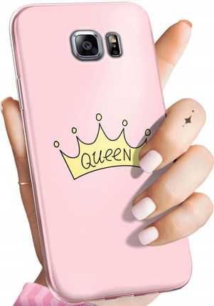 Etui Do Samsung Galaxy S6 Edge Księżniczka Queen Princess Obudowa