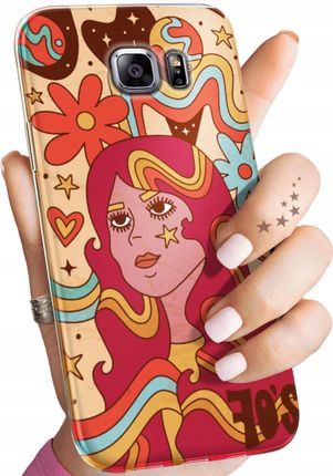 Etui Do Samsung Galaxy S6 Edge Hippie Peace Hippisi Obudowa Case