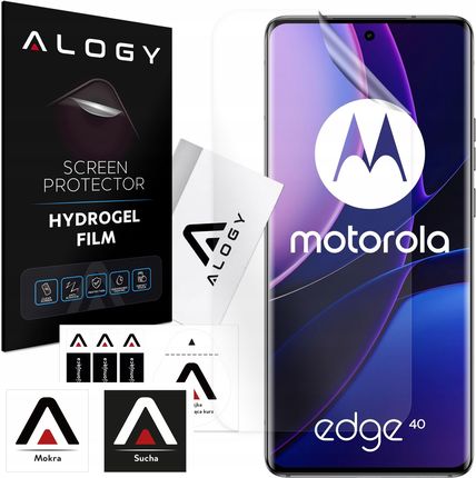 Alogy Folia Hydrożelowa Do Motorola Edge 40 Ochronna Na Telefon Ekran Mocna
