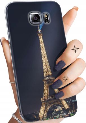 Etui Do Samsung Galaxy S6 Edge Paryż Francja Eiffel Obudowa Case